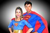 Super Girl e Super Homem